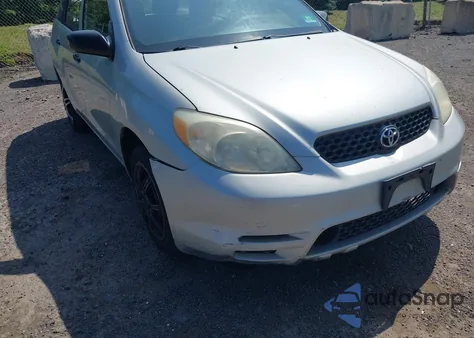 2003 Toyota Matrix Standard z USA, uszkodzony, nr VIN 2T1KR32E43C038138